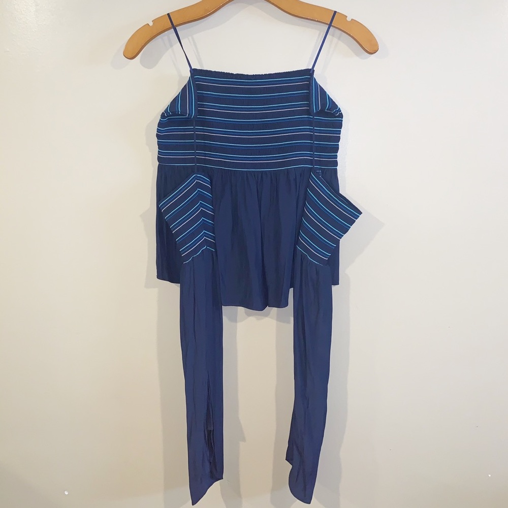 Ramy Brook Navy Blue Top